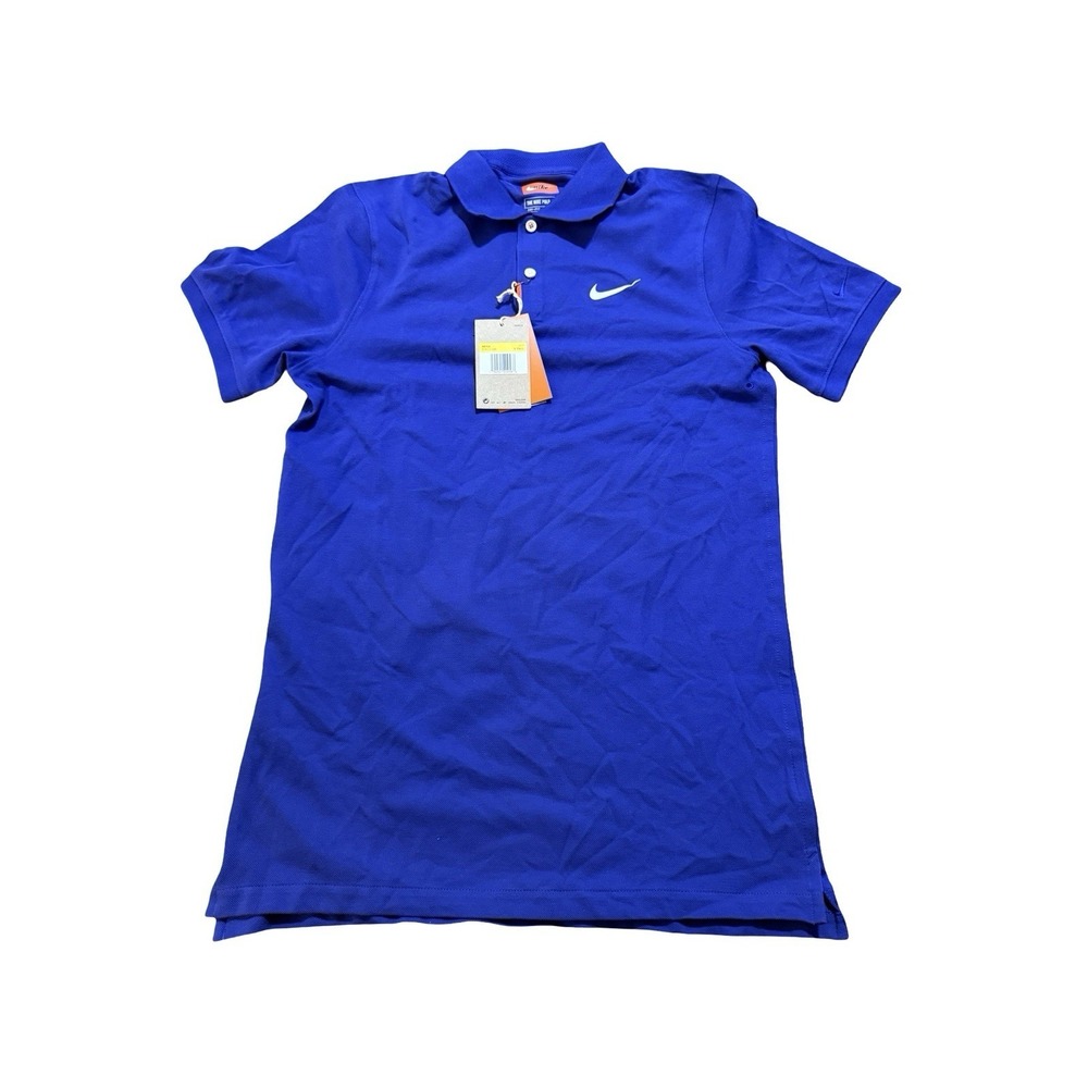 Nike Dri-Fit Blue Golf Polo Shirt  - New - Small - $75